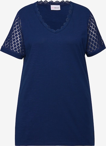 MIAMODA Shirt in Blue: front