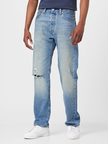 Regular Jeans '501 '93 Straight' de la LEVI'S ® pe albastru: față