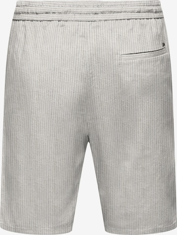 regular Pantaloni 'Linus' di Only & Sons in grigio