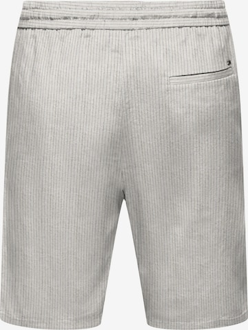 Only & Sons Regular Shorts 'Linus' in Grau