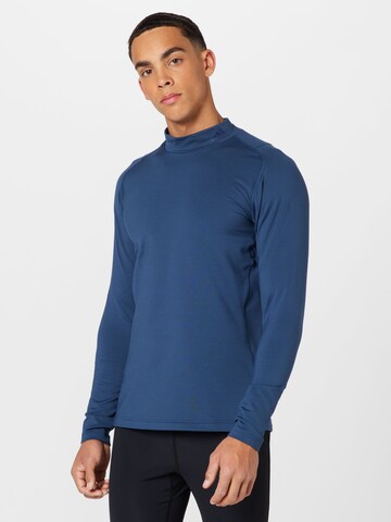 Sweat de sport ADIDAS GOLF en bleu : devant