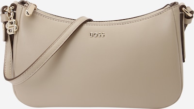 Rankinė su ilgu dirželiu 'NUMAH' iš BOSS, spalva – gelsvai pilka spalva, Prekių apžvalga