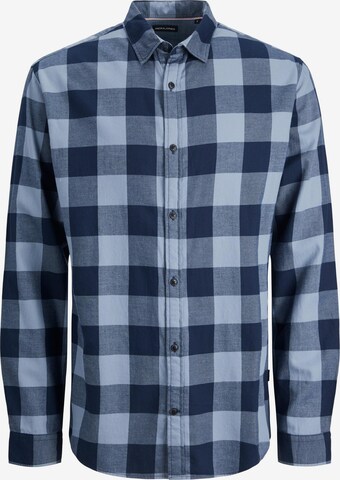 Jack & Jones Plus Button Up Shirt 'Gingham' in : front