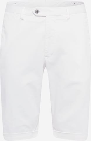 Oscar Jacobson Chino 'Declan' in Wit: voorkant