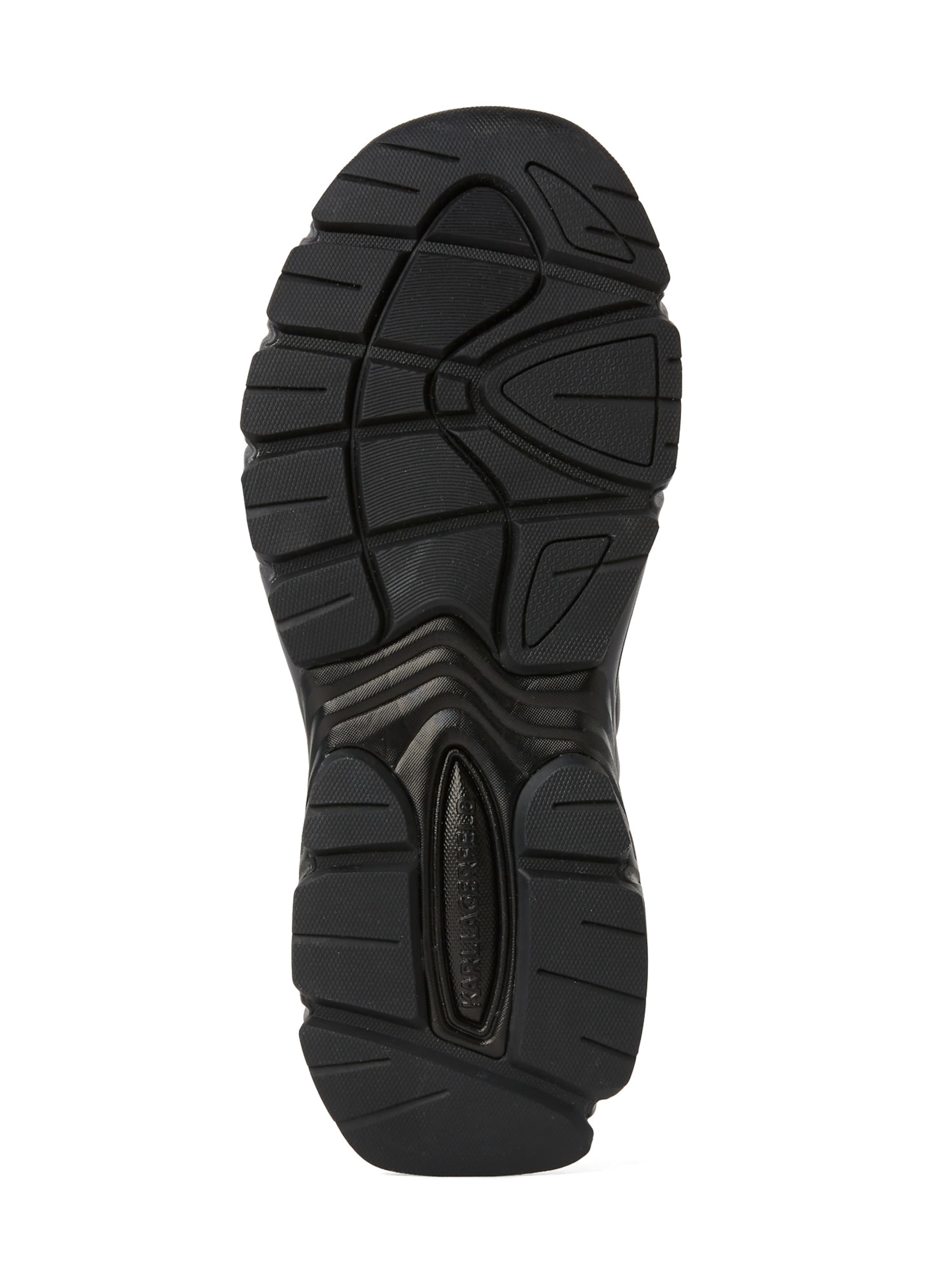 Karl Lagerfeld Σνίκερ χαμηλό 'Orion' σε μαύρο