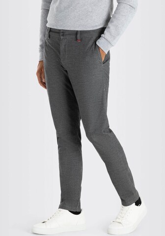 MAC Slim fit Pants in Grey: front