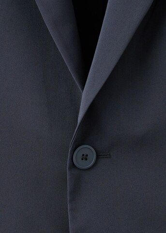 MANGO MAN Slim fit Suit Jacket 'Travel' in Blue