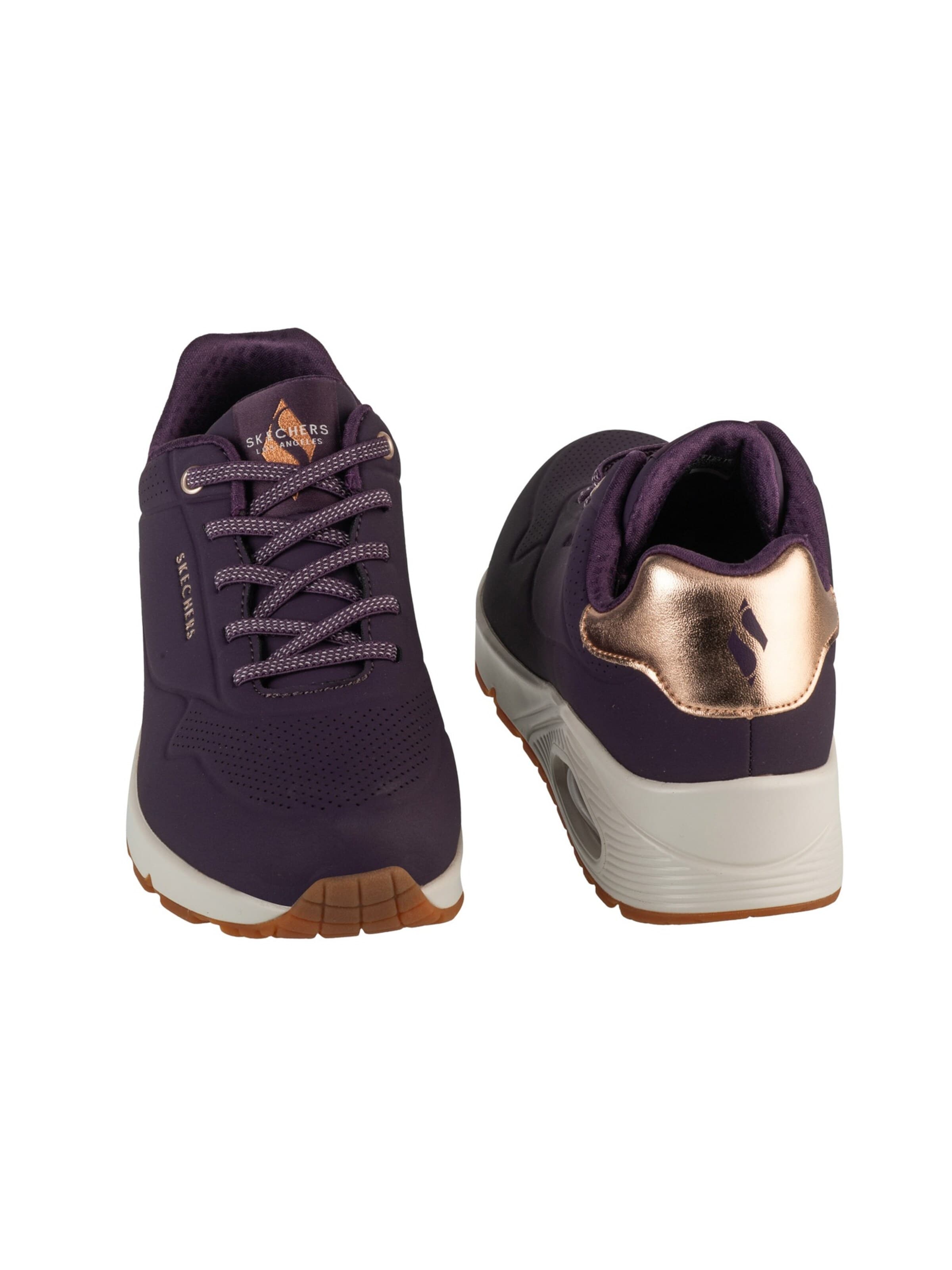 SKECHERS Platform trainers 'Skechers Uno-Shimmer Away' in Purple