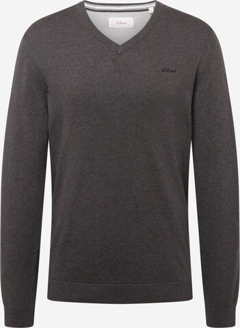 s.Oliver Sweater in Grey: front