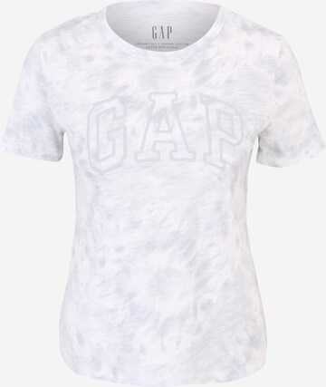 Gap Petite Shirt 'NOVELTY' in Grey: front