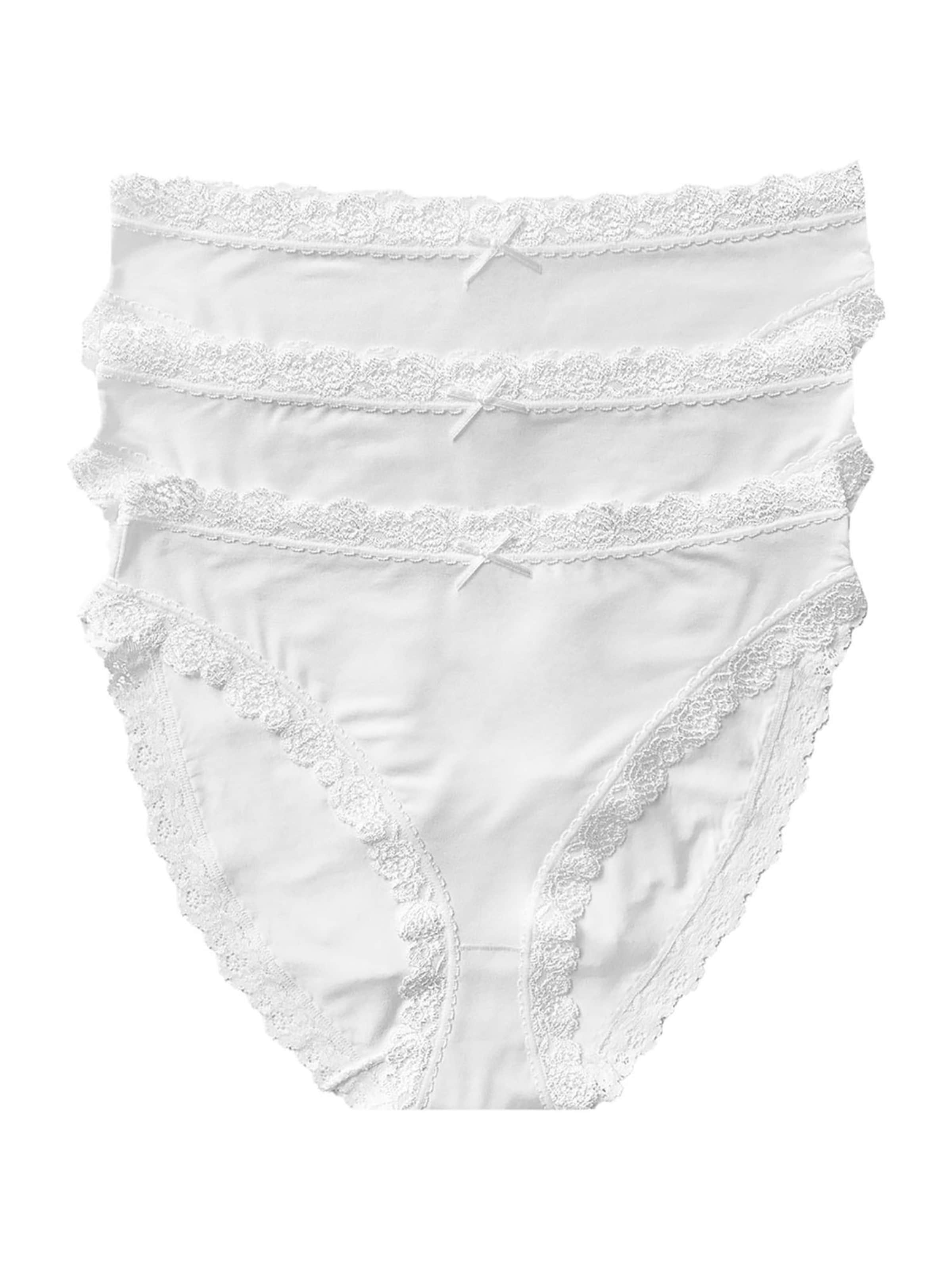 Nina von C. Boyshorts 'Multiple Packs' in White: front
