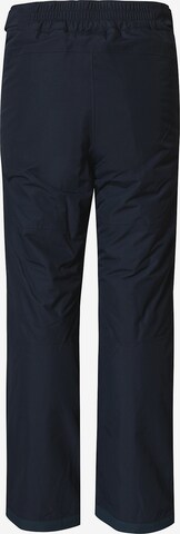 JACK WOLFSKIN Regularen Outdoor hlače 'ICY MOUNTAIN' | modra barva