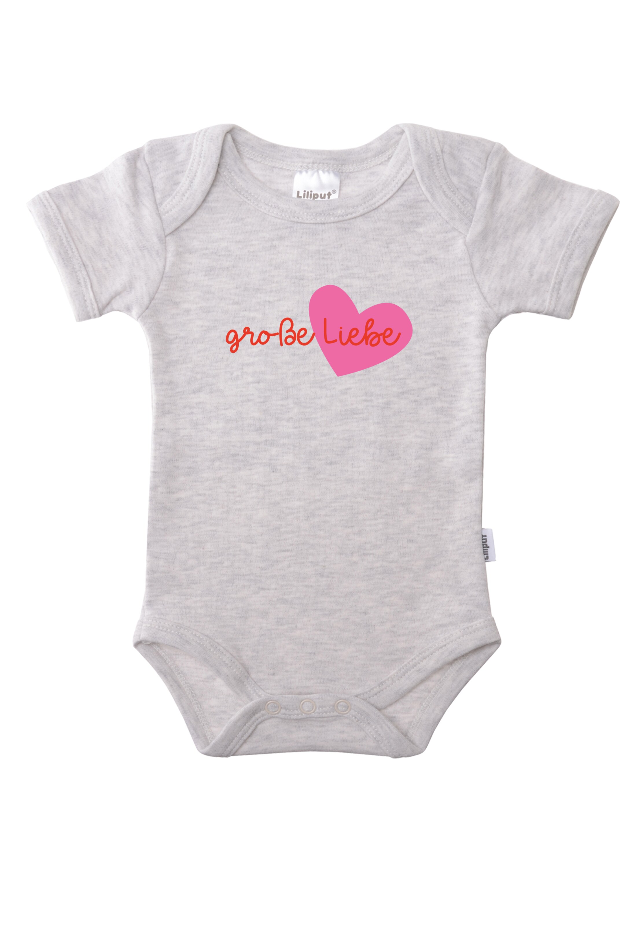 LILIPUT Romper/Bodysuit 'Große Liebe' in Grey