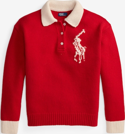 XXS dydžio Megztinis iš Polo Ralph Lauren, spalva – raudona / balta, Prekių apžvalga