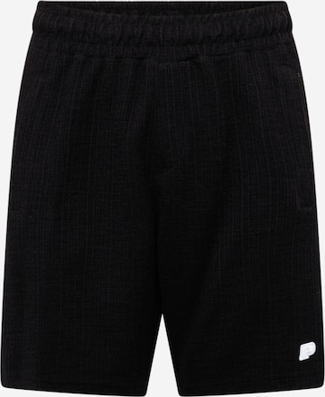 Pegador Shorts 'Libco' in Schwarz: Vorderseite