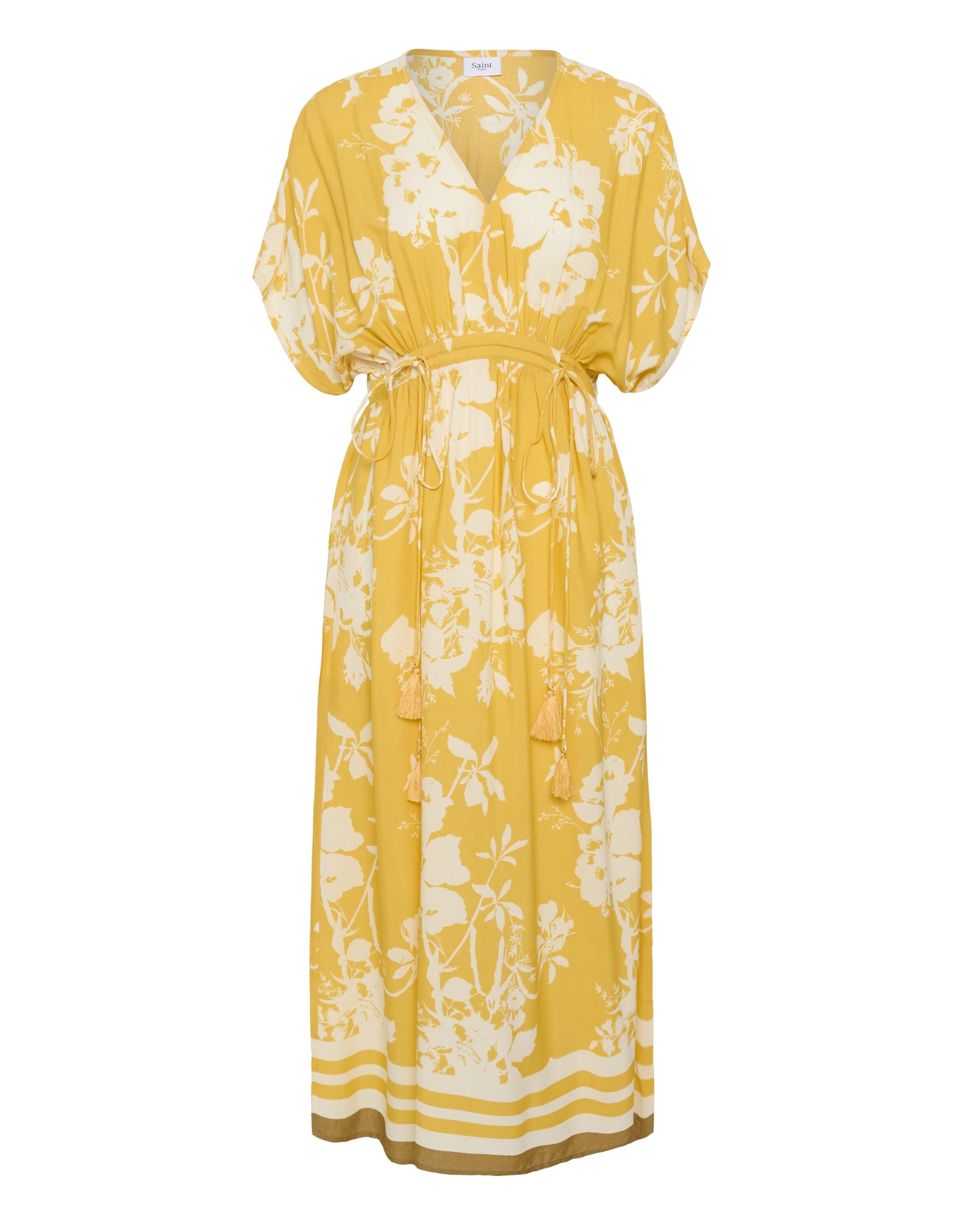 SAINT TROPEZ Kleid 'SZRasheda' in Gelb: Vorderseite