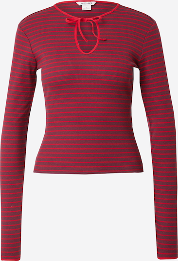 Monki Shirt in rot / bordeaux, Produktansicht