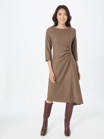 Weekend Max Mara Jurk 'UCCIO' in Beige: voorkant