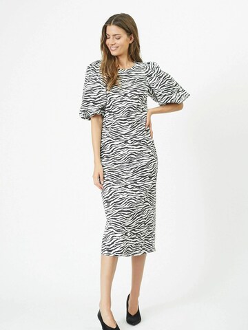 Robe 'Zion' co'couture en noir