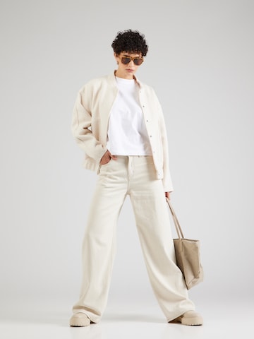 & Other Stories Wide leg Jeans in Beige