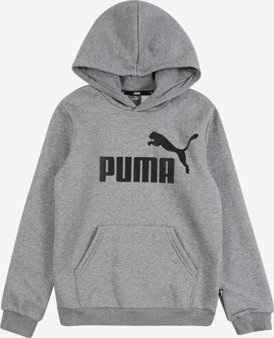 PUMA Sweatshirt 'Essentials' in de kleur Grijs / Zwart, Productweergave