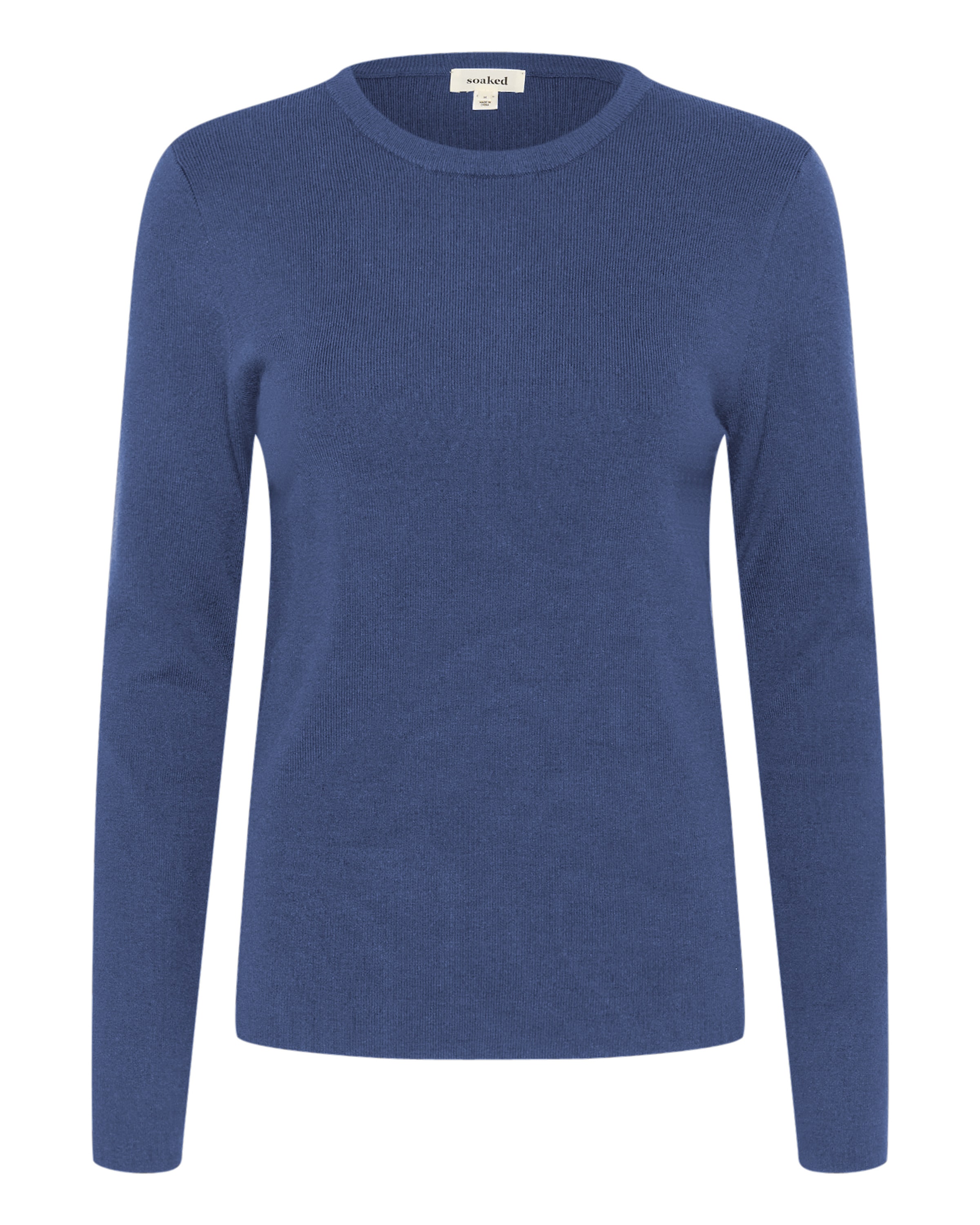 Pull-over 'Spina' SOAKED IN LUXURY en bleu : devant