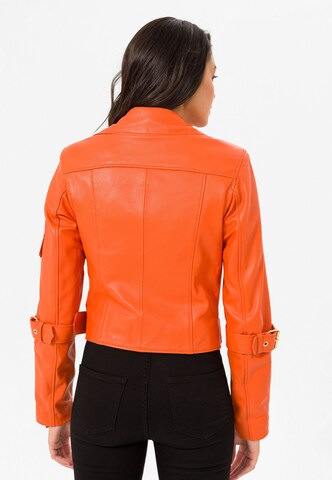 Veste mi-saison Jimmy Sanders en orange