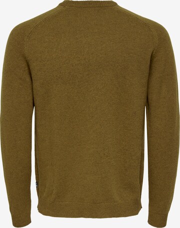 Only & Sons Pullover i brun