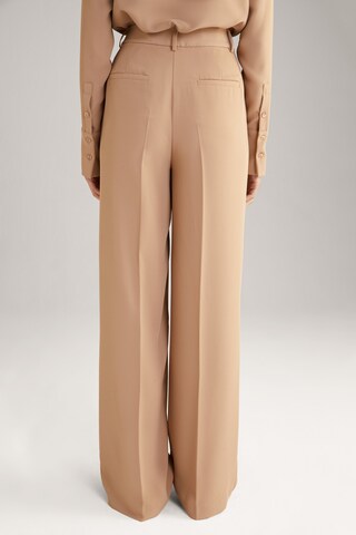 JOOP! Loose fit Pleated Pants in Brown