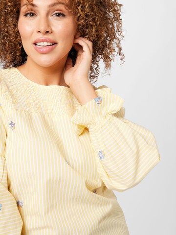 NÜMPH Blouse 'NUDANA' in Yellow