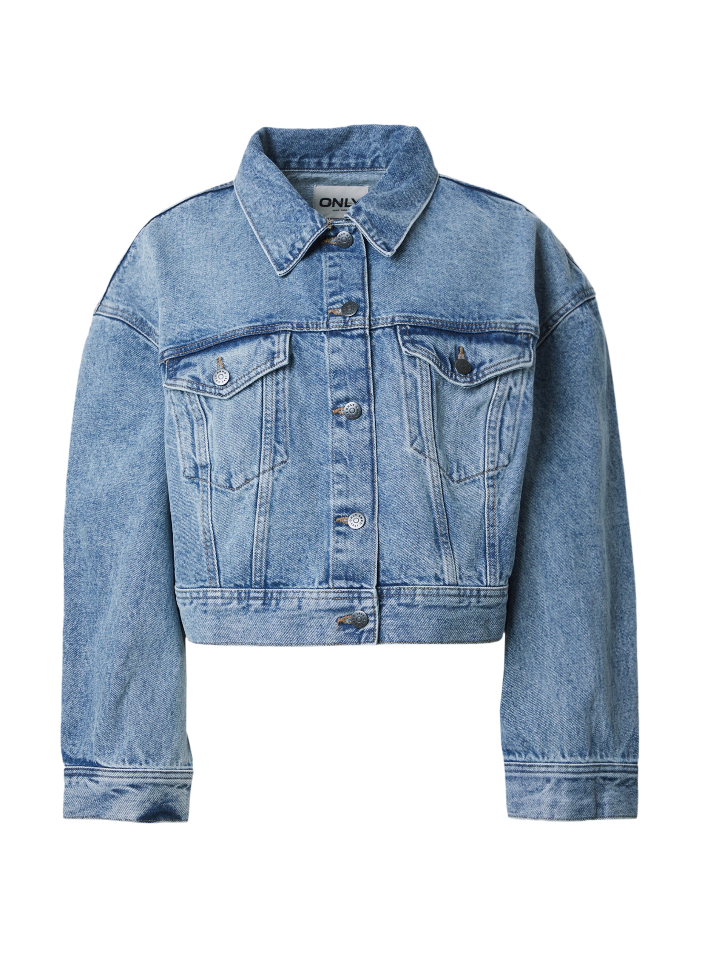 ONLY Chaqueta de entretiempo 'LEIGH' en azul denim, Vista del producto