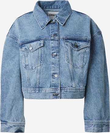 Veste mi-saison 'LEIGH' ONLY en bleu : devant