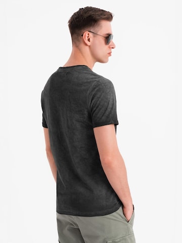Ombre Shirt in Black