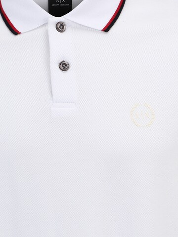 ARMANI EXCHANGE Тениска в бяло