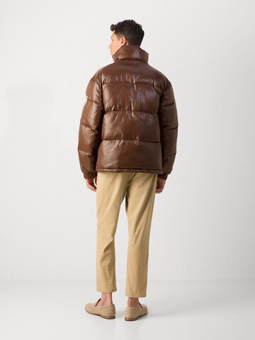 SCOTCH & SODA - Casaco meia-estação em castanho