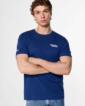 Red Bull Racing x Pepe Jeans Shirt 'Reflect' in Blauw: voorkant