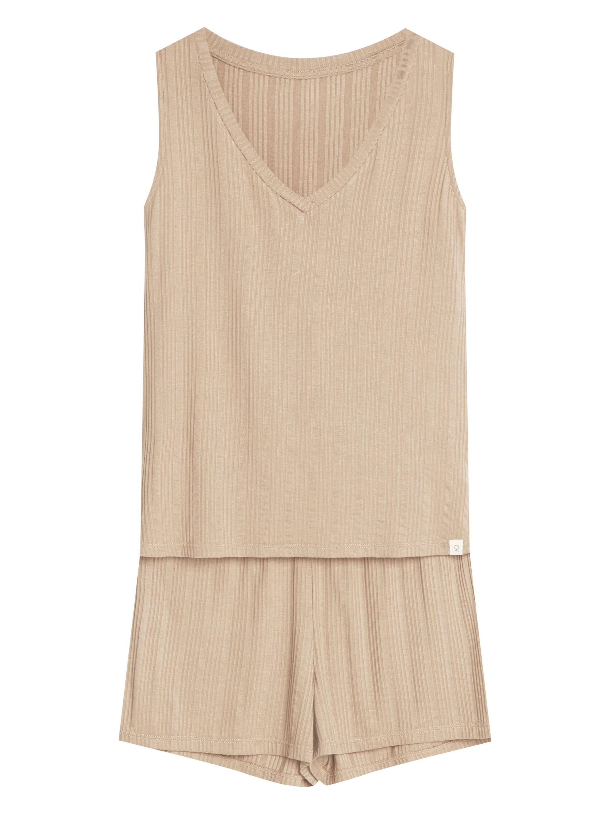 ESOTIQ - Pijama 'Jenius' en beige