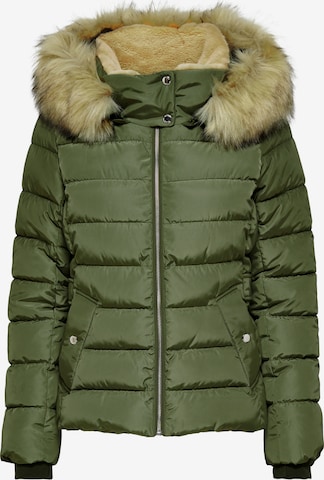 Veste d’hiver 'CAMILLA' ONLY en vert : devant