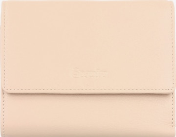 Esquire Wallet 'Viktoria' in Beige: front