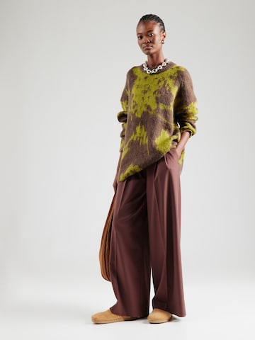 Pull-over oversize 'KATRINA' TOPSHOP en vert