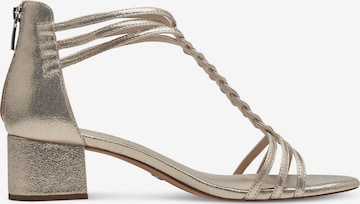 TAMARIS Sandalen met riem in Goud