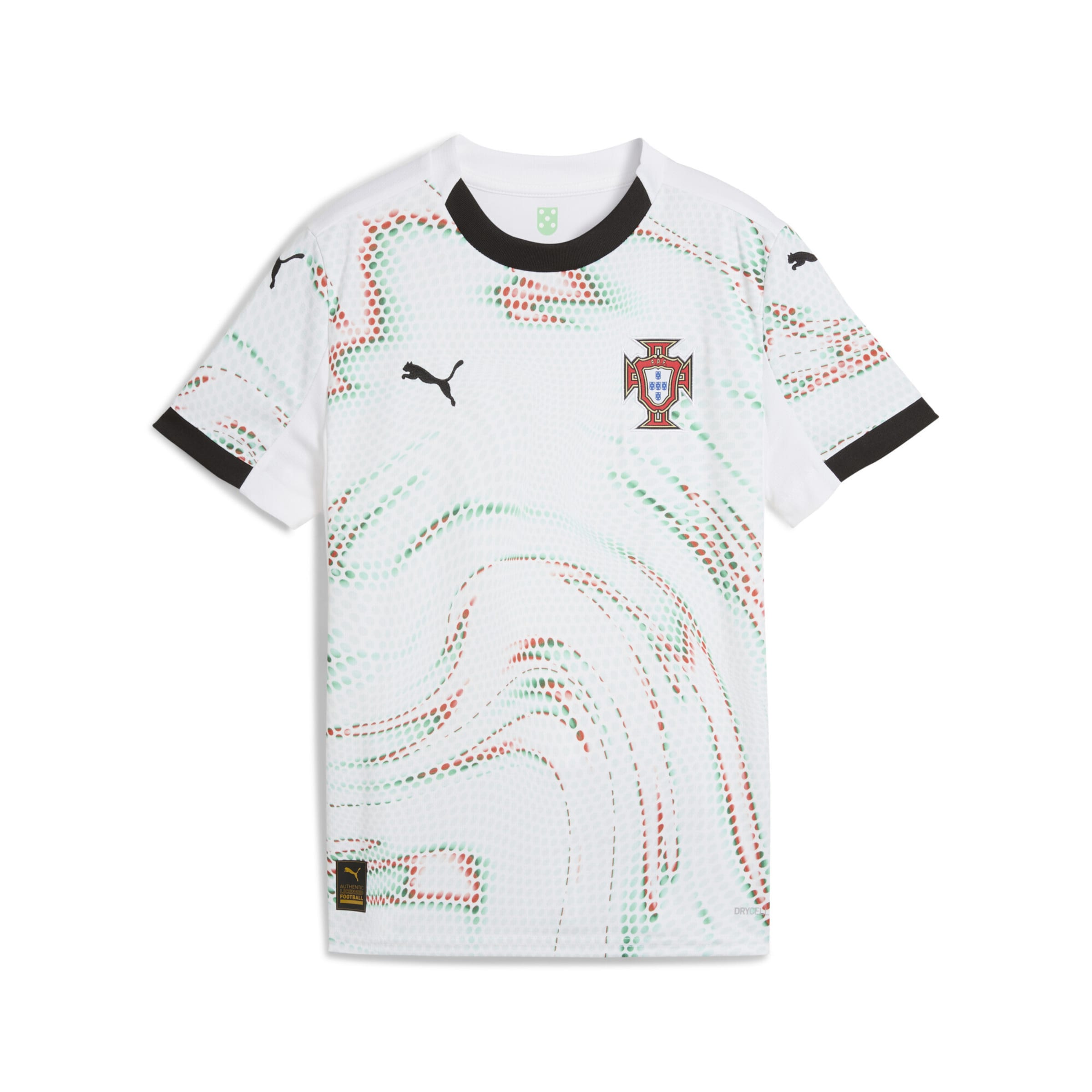 PUMA Shirt  'Portugal 2025' in Weiß: Vorderseite