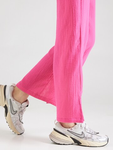 JDY Loose fit Trousers 'THEIS' in Pink