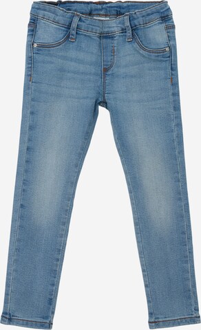 s.Oliver Slimfit Jeans in Blauw: voorkant