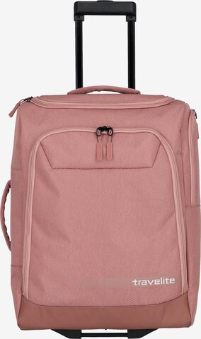 TRAVELITE Travel Bag 'Kick Off' in Pink: front