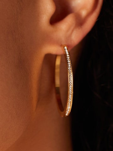 Lucardi Oorbellen in Goud