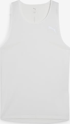 PUMA Performance shirt 'Raceday' in White: front