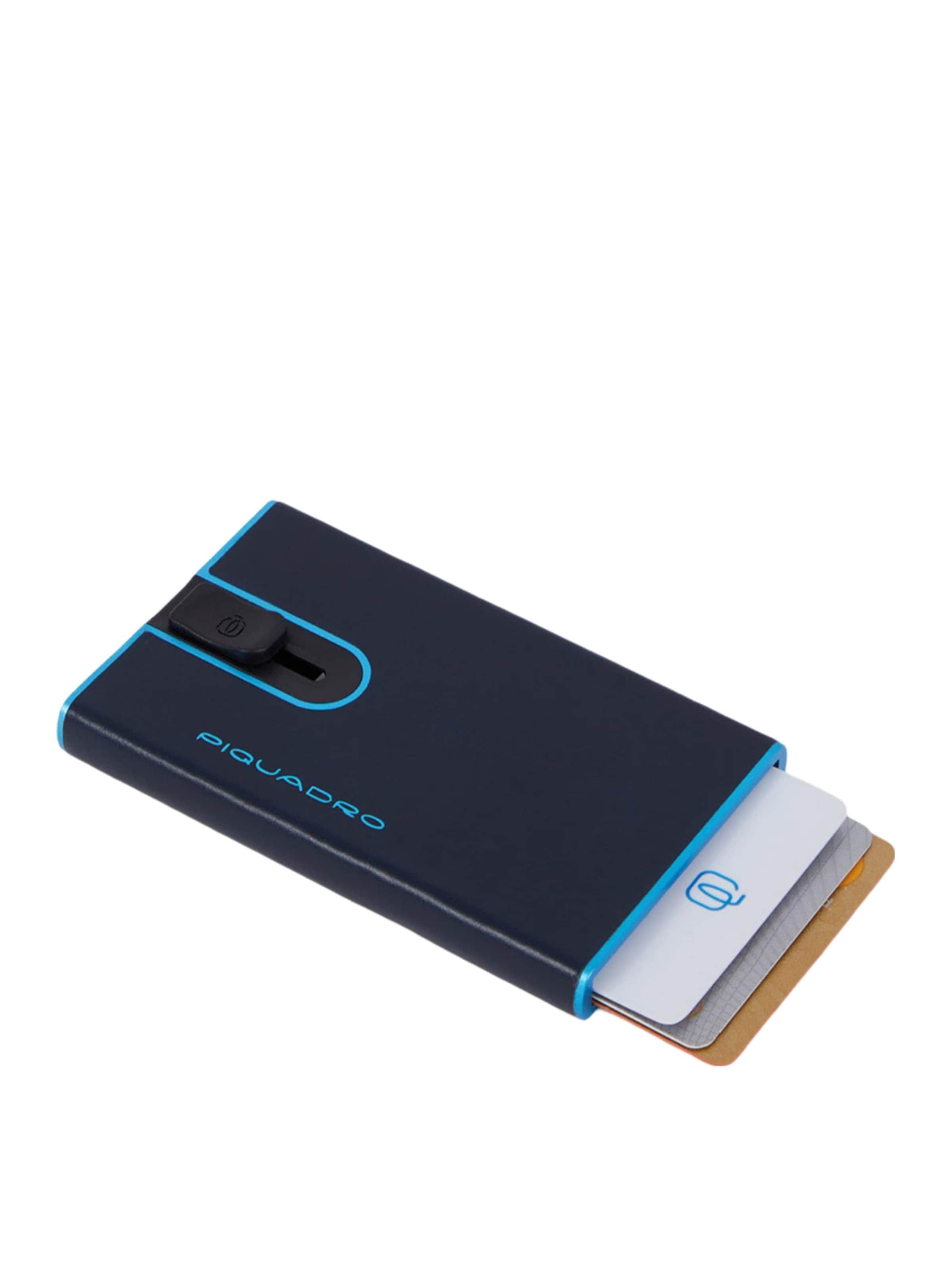 Piquadro Portemonnee in Blauw