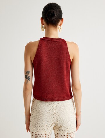 Koton Knitted Top in Red