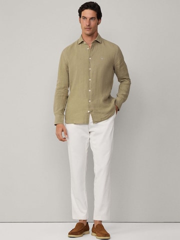 Hackett London Regular Fit Hemd in Grün